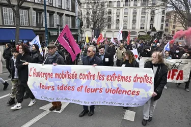 Mobilisés contre l'extrême droite à Clermont-Ferrand