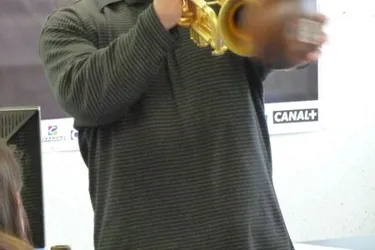 Le trompettiste Jim Rotondi au lycée Virlogeux
