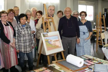 Les artistes d’Auvergne en stage de pastel