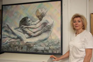Elena Kadysheva expose ses toiles jusqu’à vendredi
