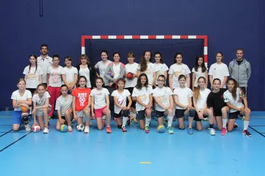 L’élite du handball corrézien à Égletons
