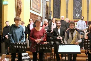 Choristes et musiciens pour Sainte-Cécile