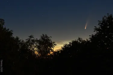 La comète Neowise bien visible dans le ciel de Creuse en juillet