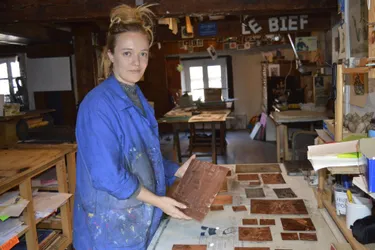 Ruralité et racines sous le regard de la graveuse et illustratrice Irène Iron, à la Manufacture d'Images à Ambert (Puy-de-Dôme)