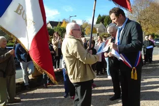 Le porte-drapeau Jean Meynial a été mis à l’honneur ce 11 novembre