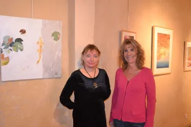 Marion Dumaine et Janick Poncin exposent leurs œuvres à la Maison de Mandrin
