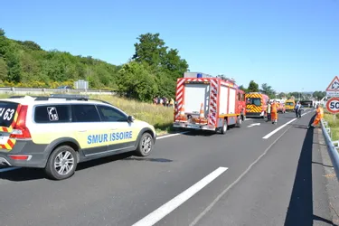 Puy-de-Dôme : un homme de 70 ans décède sur l'A75 après un malaise cardiaque